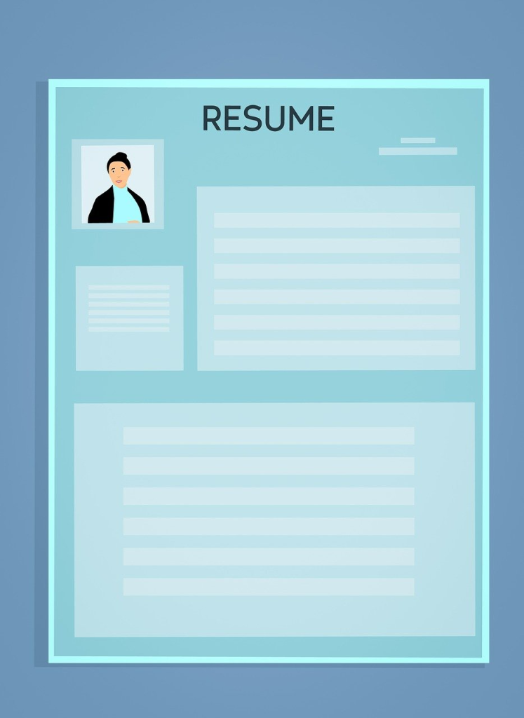 Resume format Picture